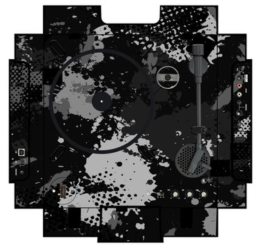 Numark PT 01 incl. Sides Skin Conflict Grey
